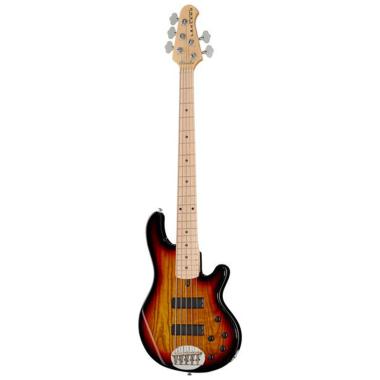 Lakland skyline 55-01 3 tone sunburst basso elettrico 5 corde