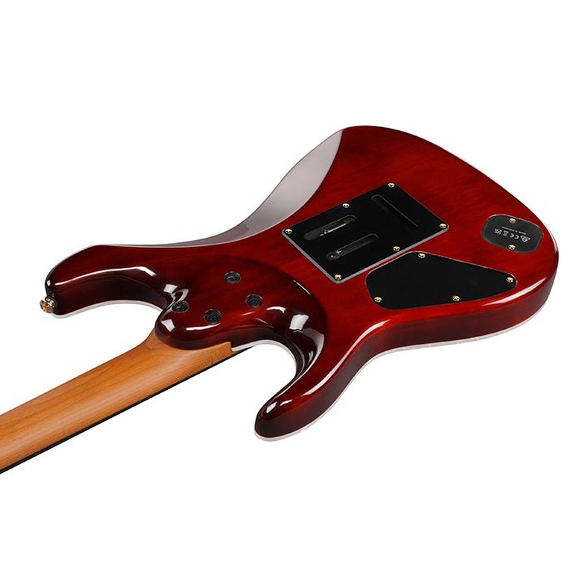 Ibanez az47p1qm deb premium dragon eye burst chitarra elettrica