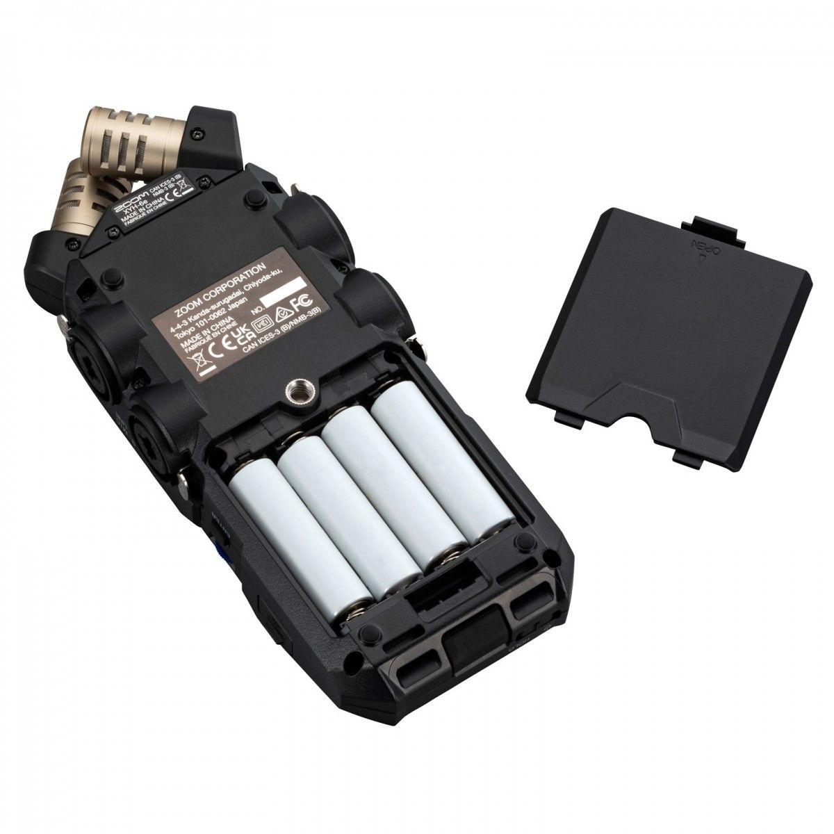 ZOOM H6e - registratore digitale 6 tracce 32 bit Floating Point