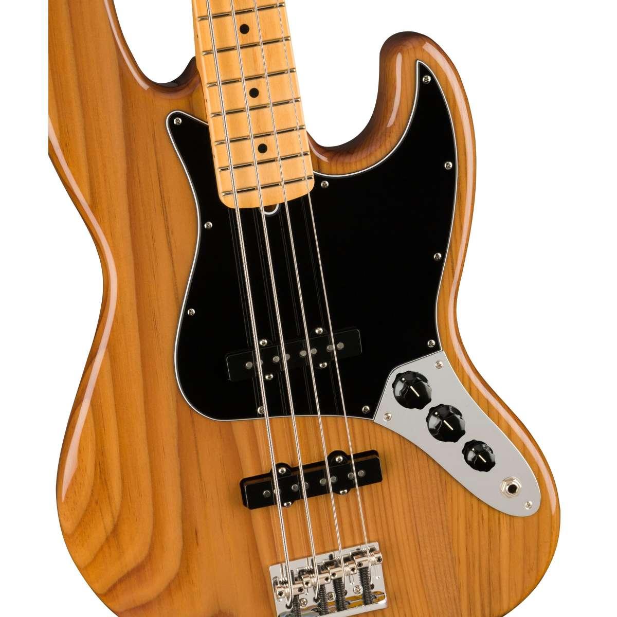 Fender american professional ii jazz bass mn rst pine basso elettrico 4 corde