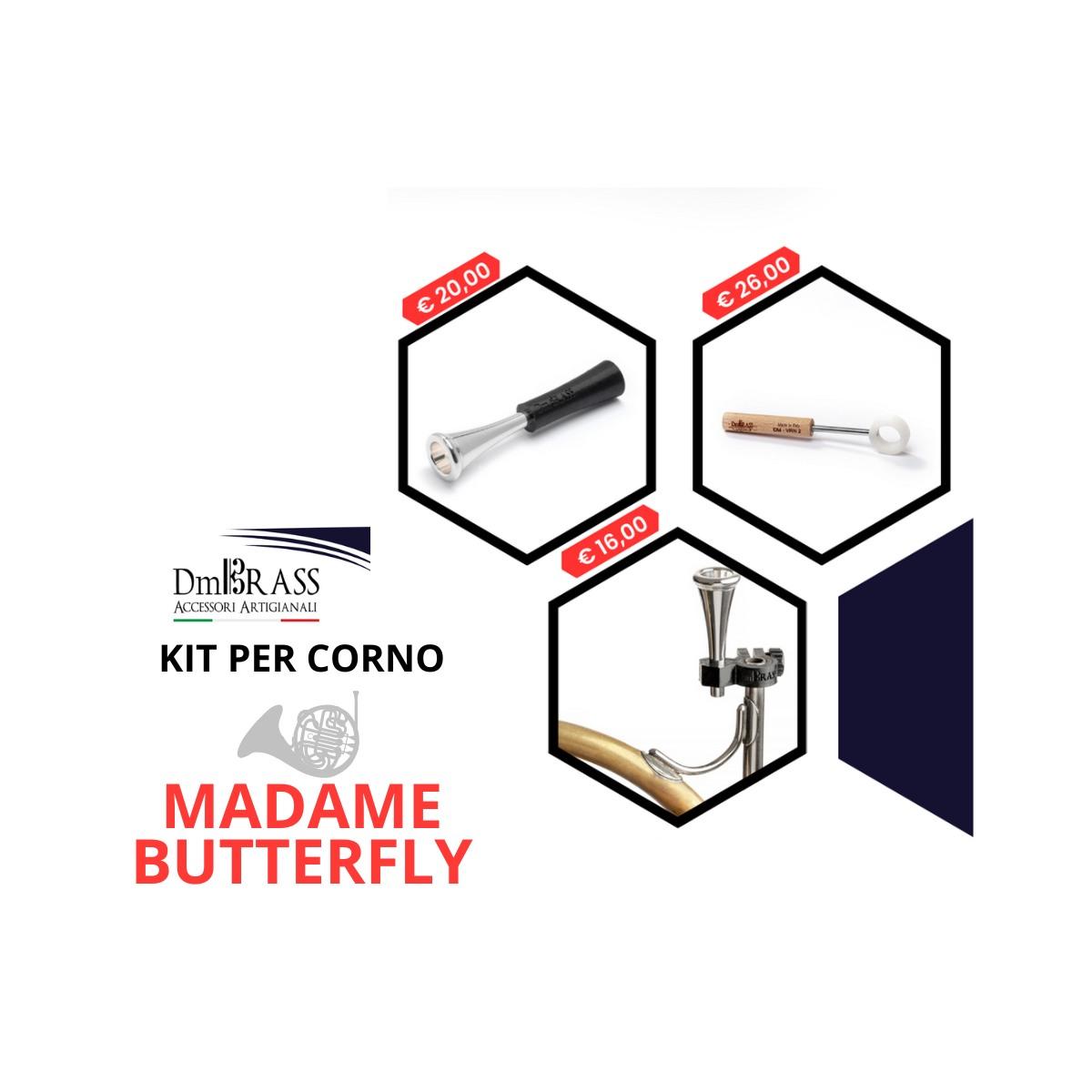 Kit Dm Brass MADAME BUTTERFLY per Corno