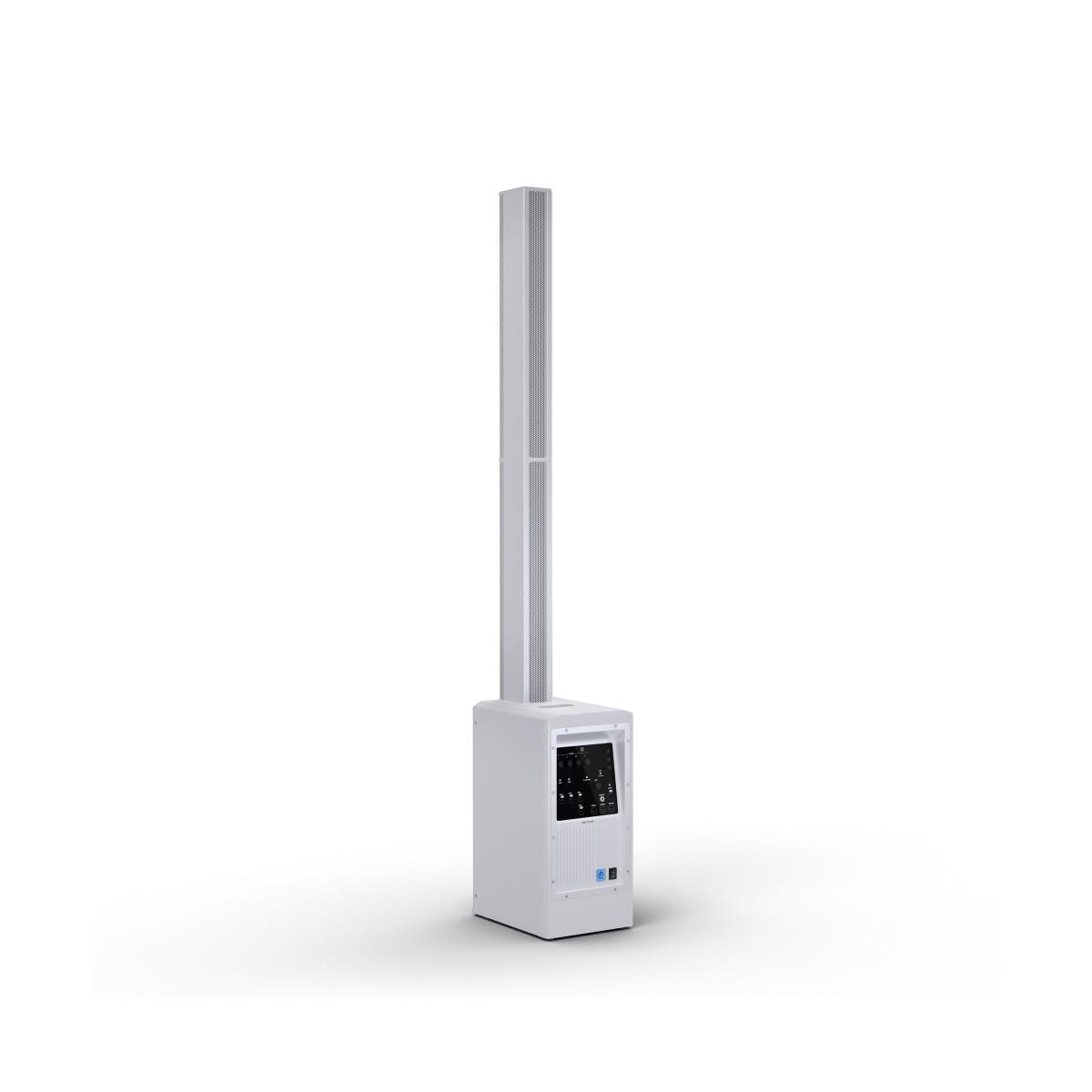 LD SYSTEMS MAUI 11 G3 MIX W - PA a colonna, portatile, cardioide, con mixer digitale, bianco