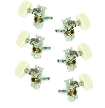 Partsplanet mh xs102 ni set meccaniche chitarra classica/acustica