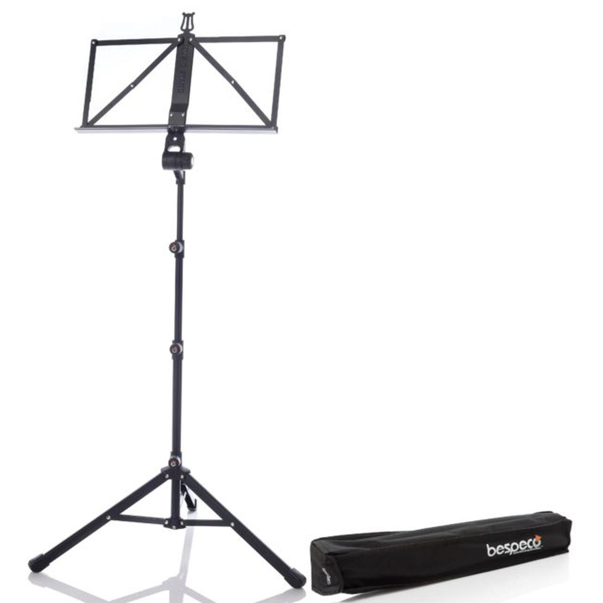 Bespeco px2 leggio pieghevole con custodia