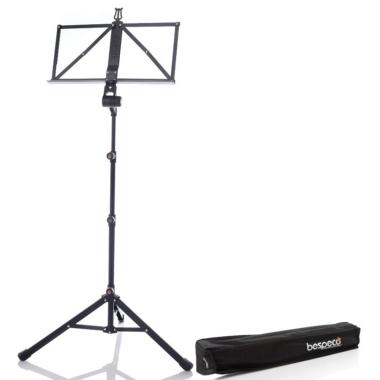 Bespeco px2 leggio pieghevole con custodia