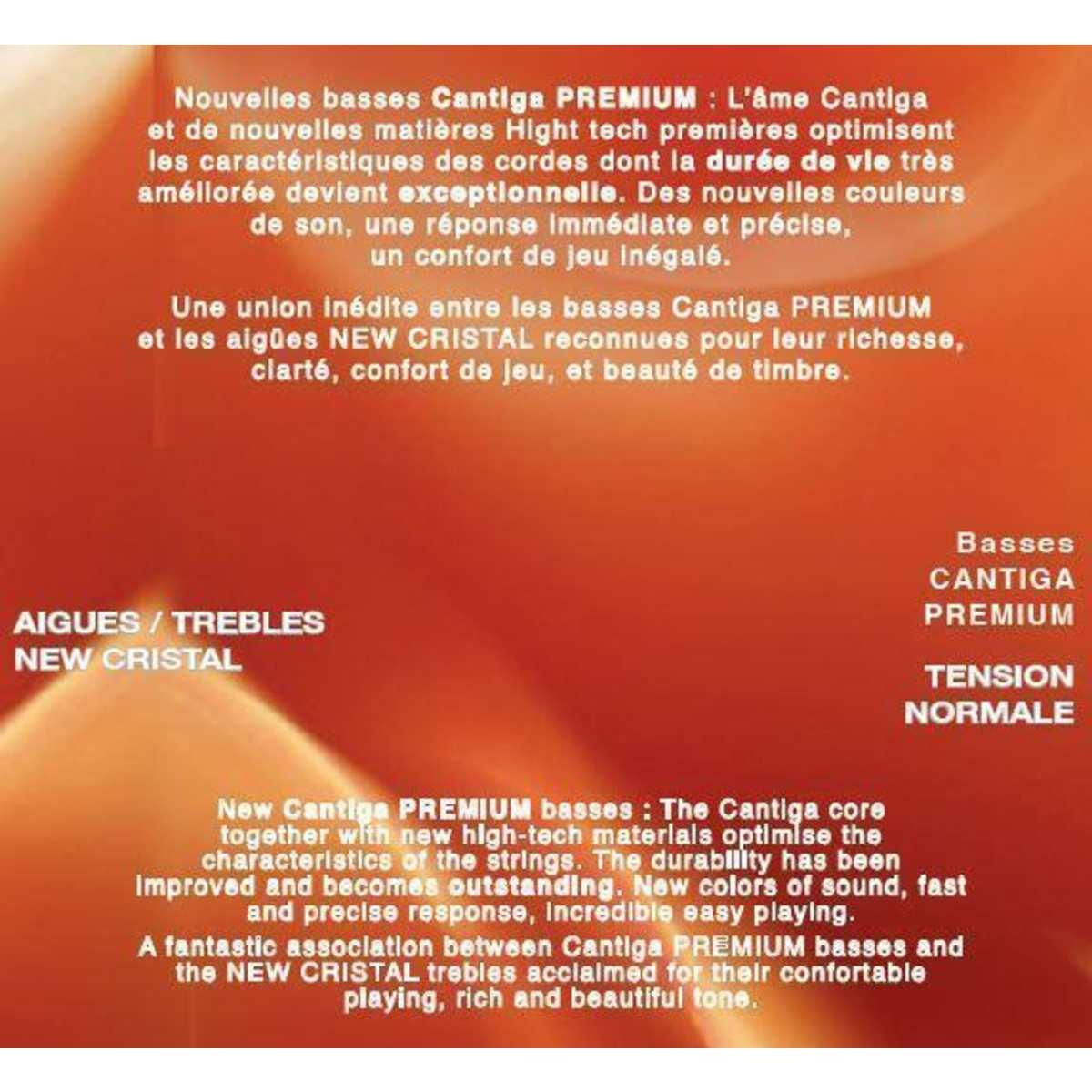 Savarez 510crp new cristal cantiga premium set di corde per chitarra classica