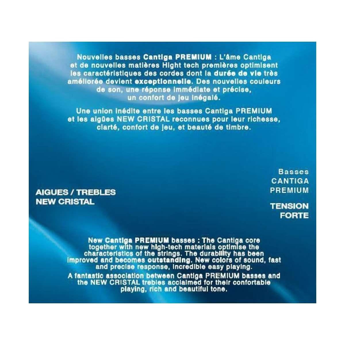 Savarez 510cjp new cristal cantiga premium set di corde per chitarra classica