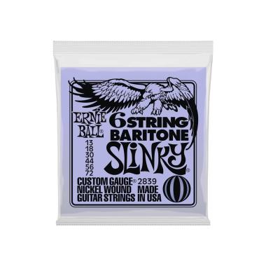 Ernie ball p02839 set di corde per chitarra elettrica baritona