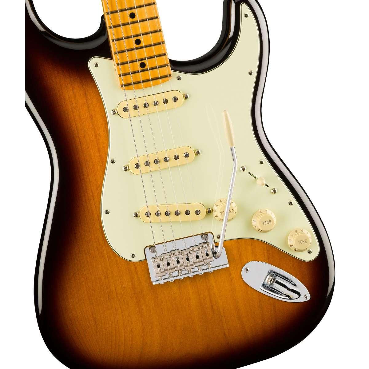 Fender american professional ii stratocaster mn 2 tone sunburst limited anniversary chitarra elettrica