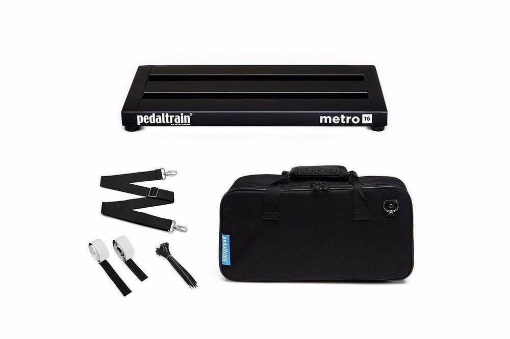Pedaltrain metro 16 portapedali con custodia morbida