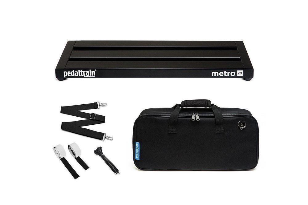 Pedaltrain metro 20 portapedali con custodia morbida
