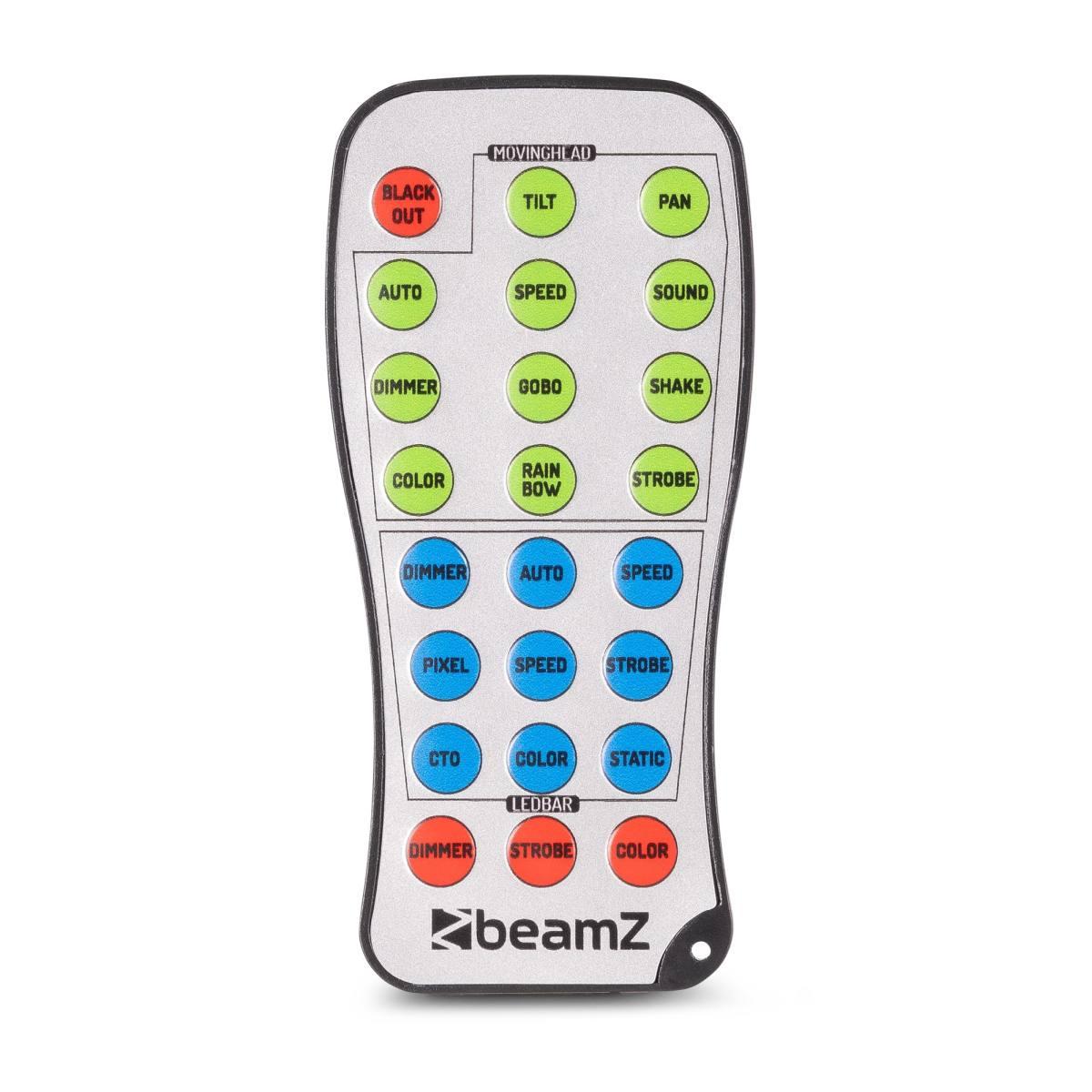 Beamz fuze twin led spot moving head bar