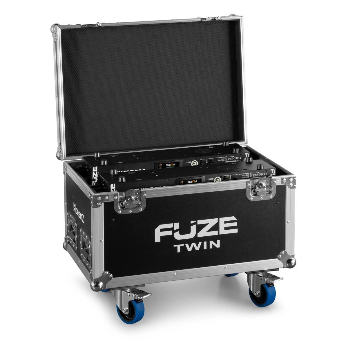BEAMZ FCFTB Flightcase per 2 pezzi Fuze Twin