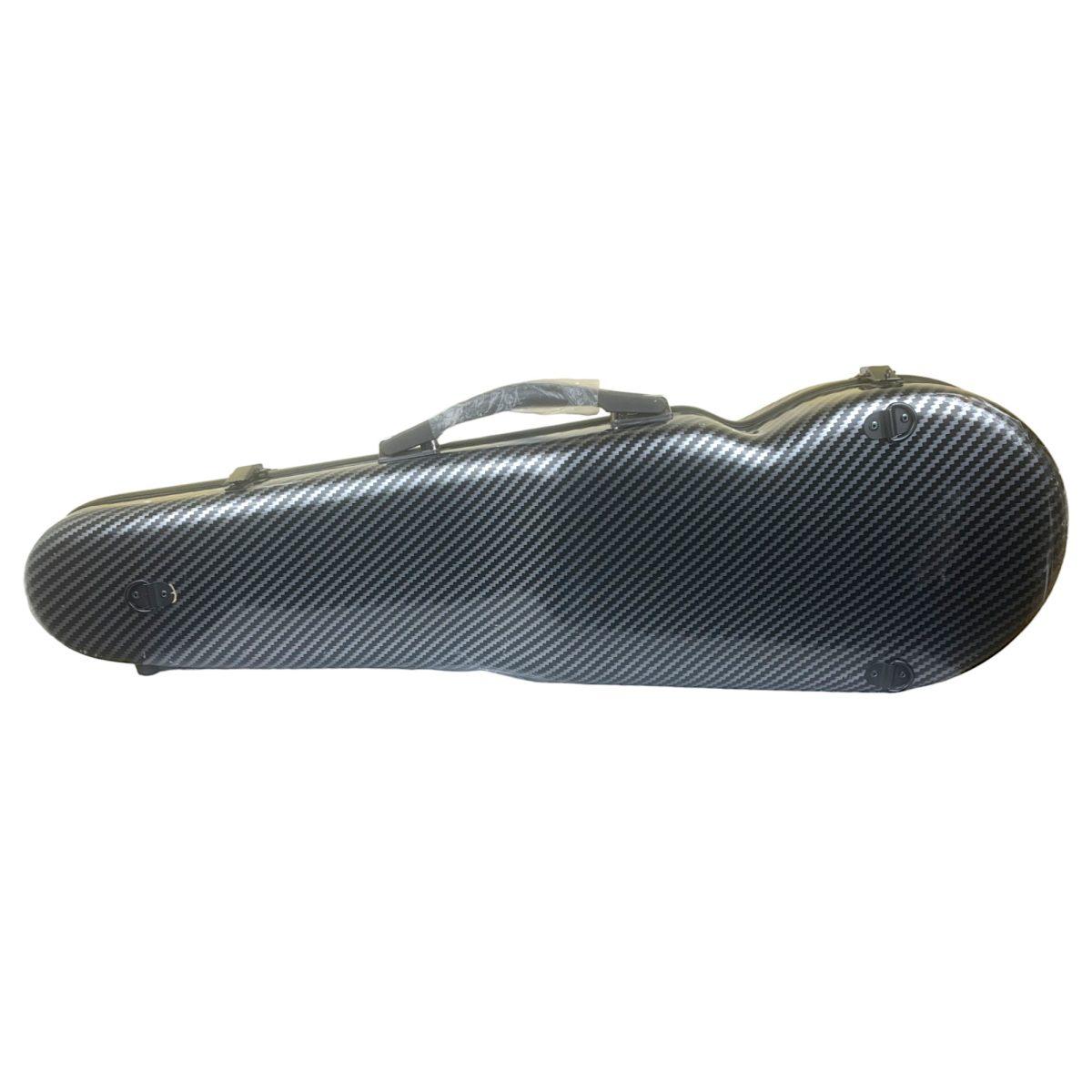 Plc carbon fibra case violino sagomata