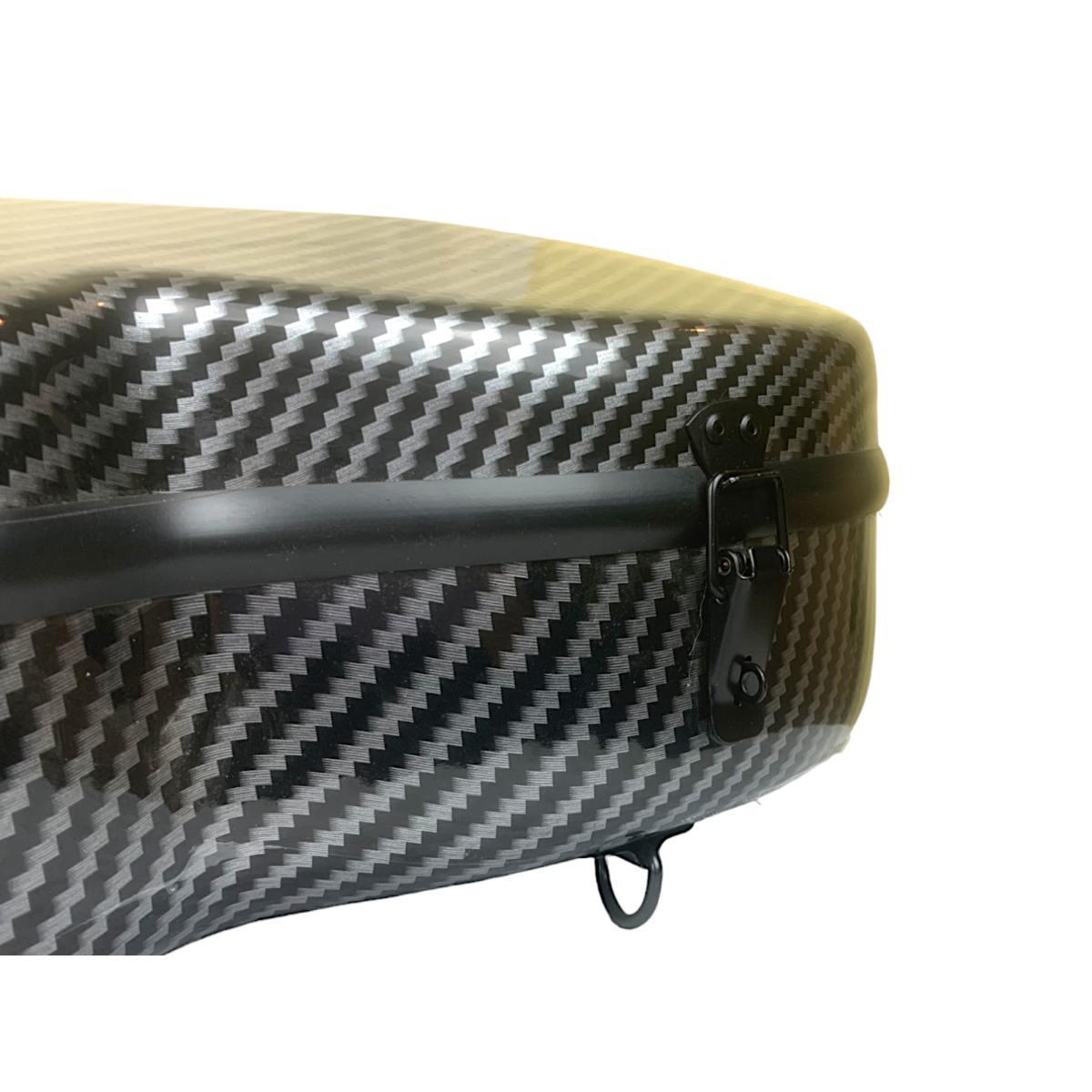Plc carbon fibra case violino sagomata