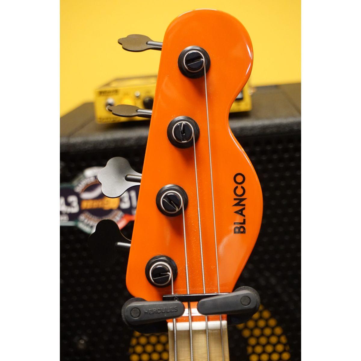 Blanco p4 classic precision basso 4 corde rosso corallo