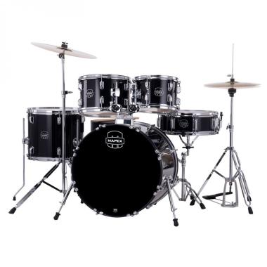 Mapex cm5294ftcdk comet rock 5 pezzi dark black con piatti cassa 22