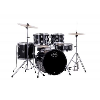 MAPEX CM5844FTCDK COMET STUDENT 5 PEZZI DARK BLACK CON PIATTI 18"