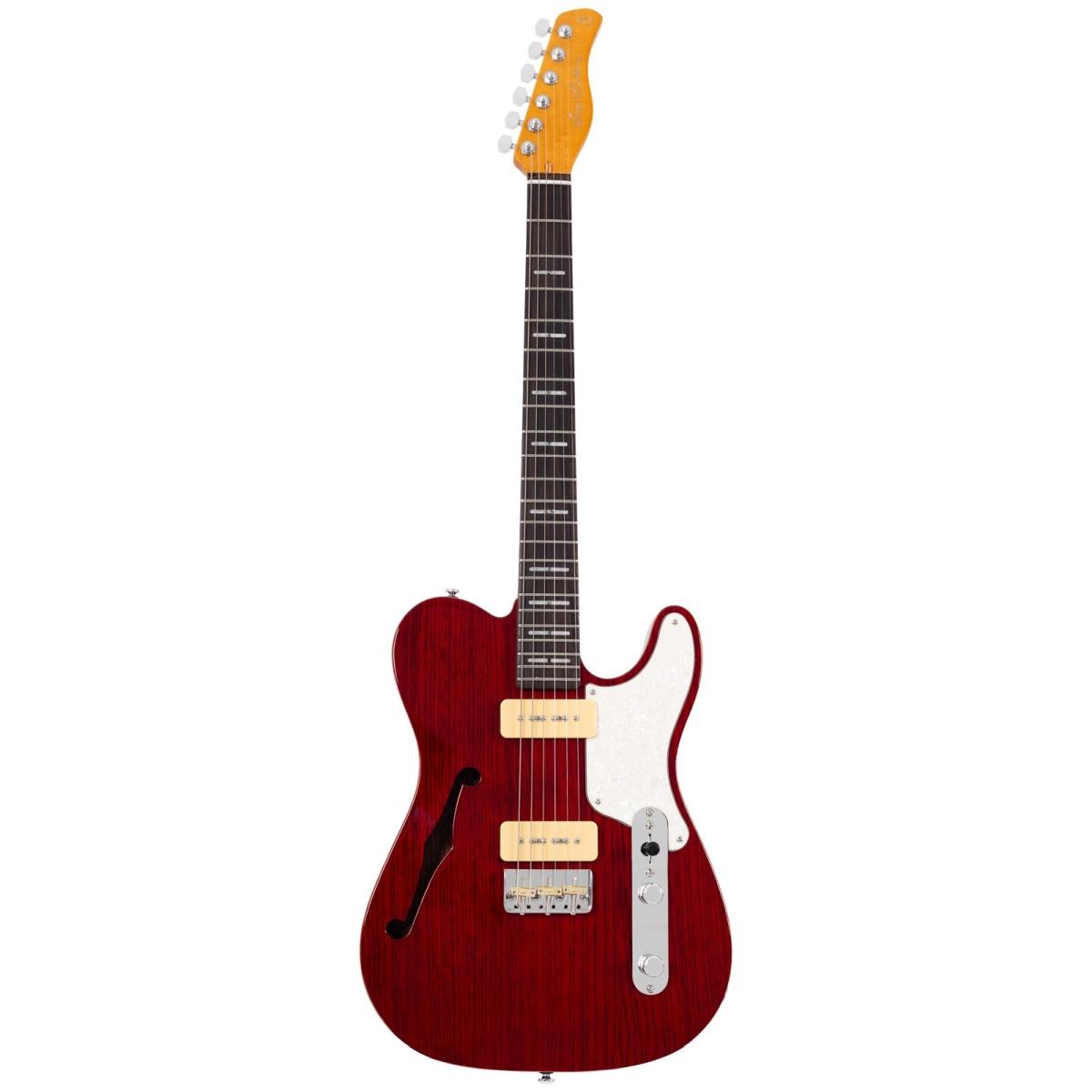 Sire guitars larry carlton t7tm str red chitarra elettrica