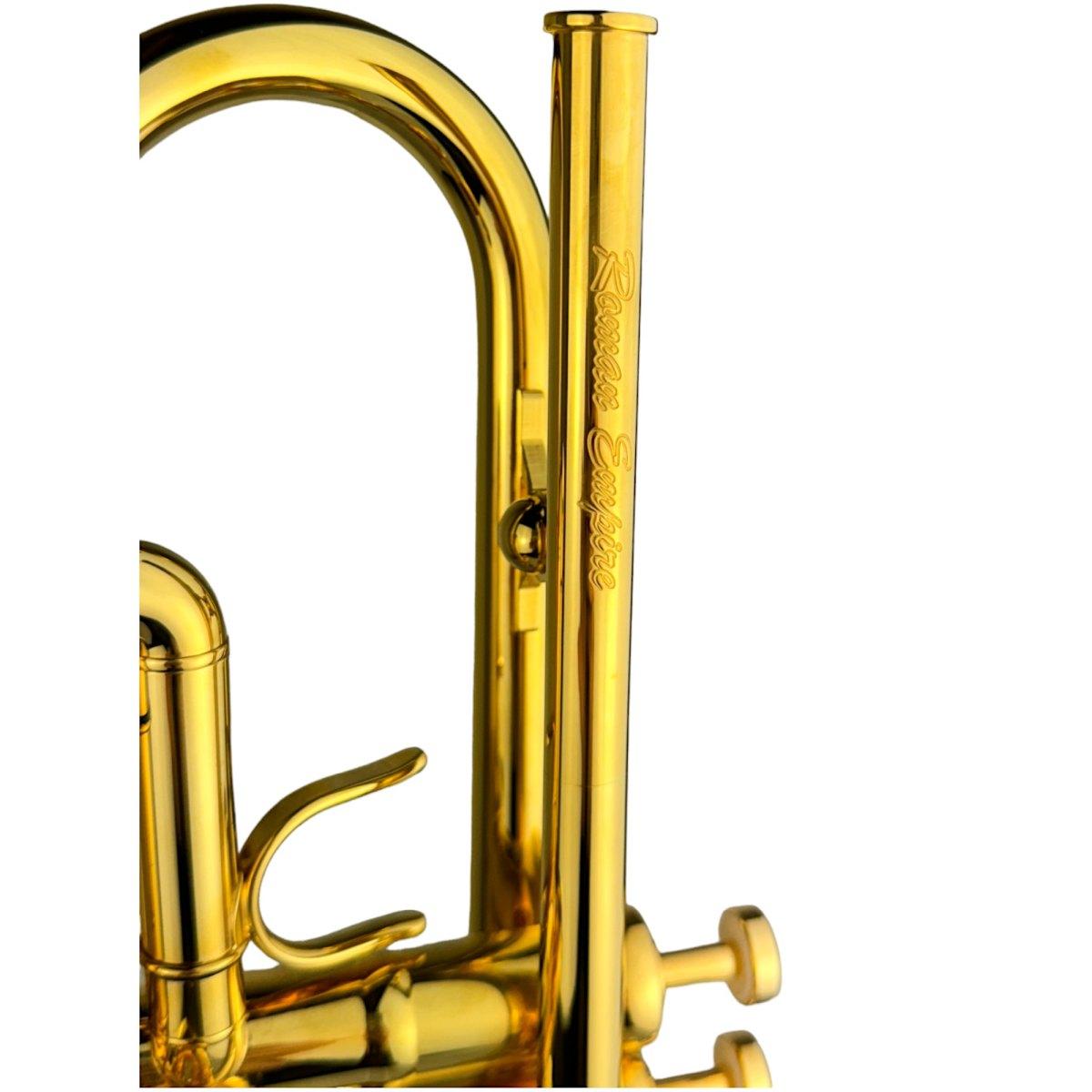 SCHAGERL ROMAN EMPIRE TROMBA IN Bb GOLD PLATED SN SCW 10852ML