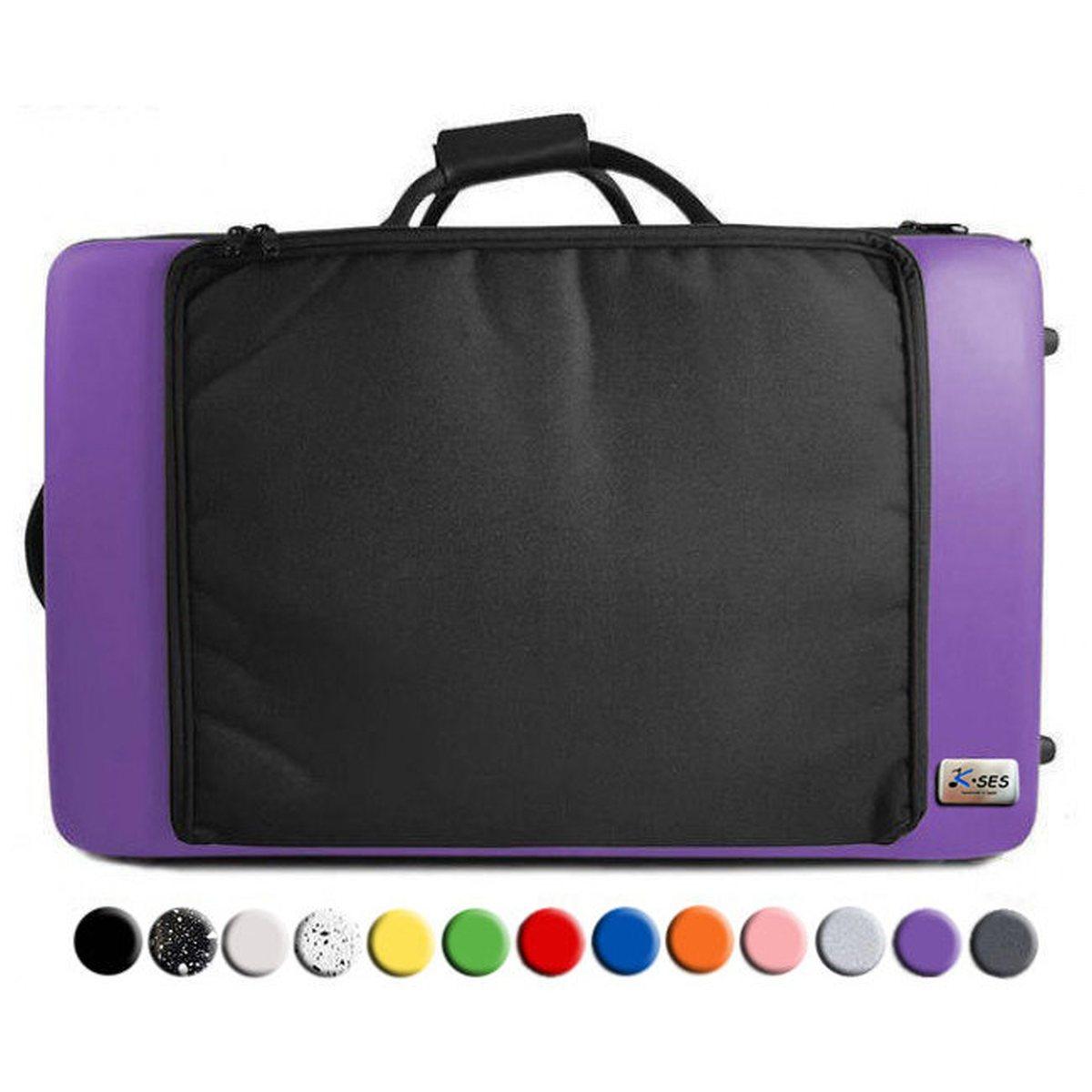 K ses 40617n custodia nero satinato per sax alto e soprano