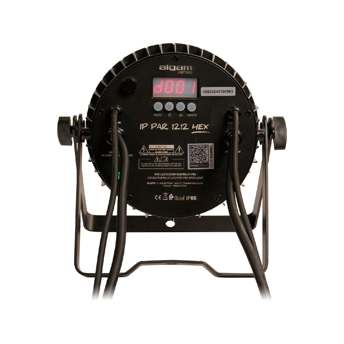 ALGAM LIGHTING IP-PAR-1212-HEX IP Par LED 12x12W IP65