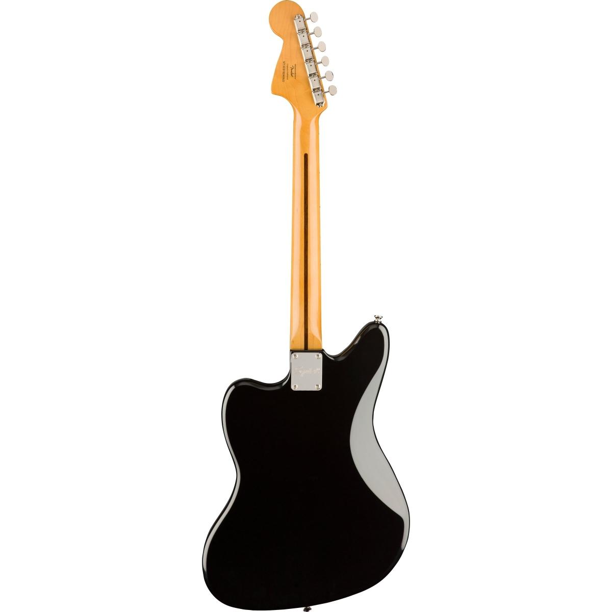 Fender squier classic vibe 70s jaguar lrl black chitarra elettrica