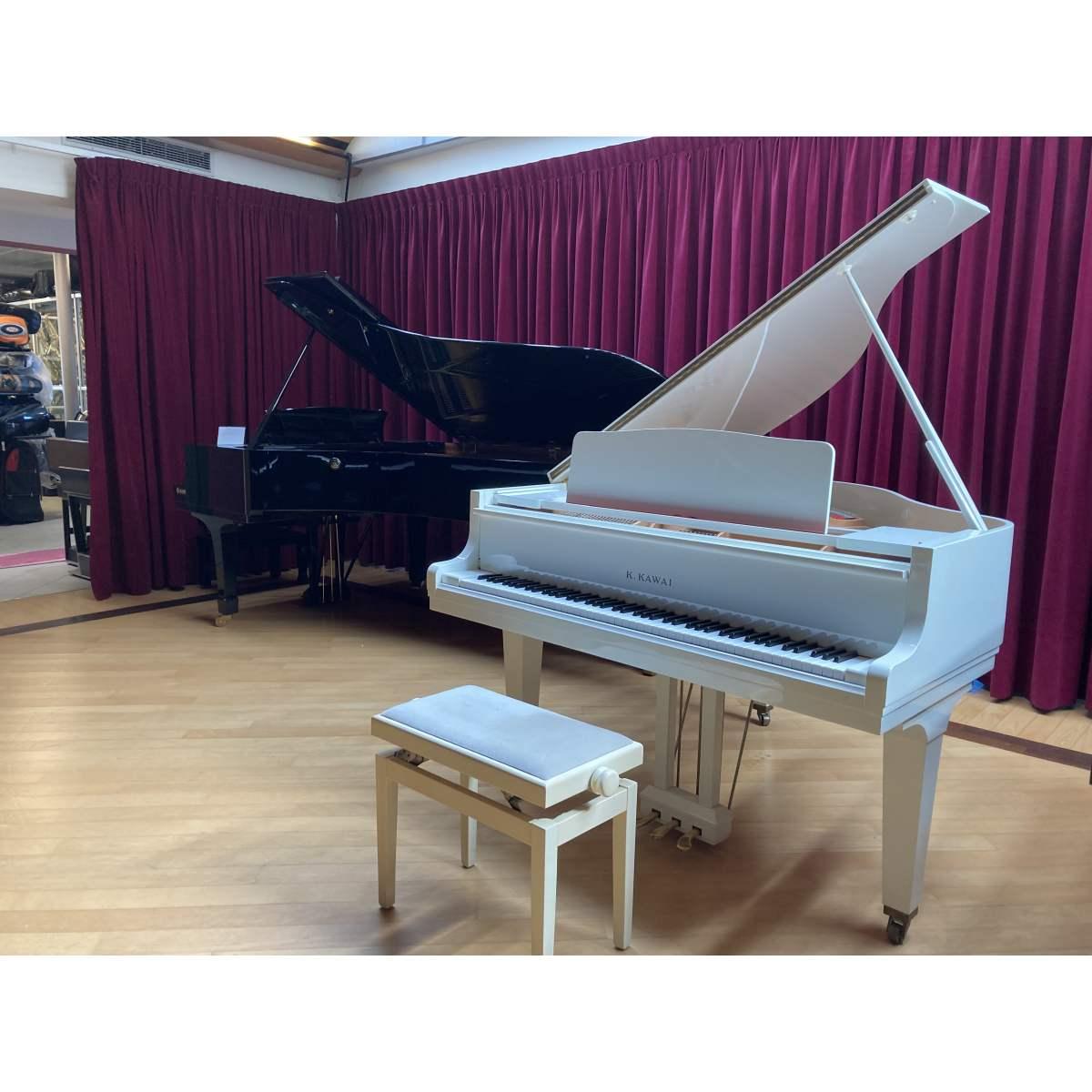 KAWAI GE1 PIANOFORTE 1/4 CODA BIANCO USATO GARANTITO 12 mesi