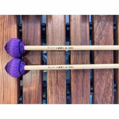 Playwood m-3001 coppia di mallet per vibrafono (hard)