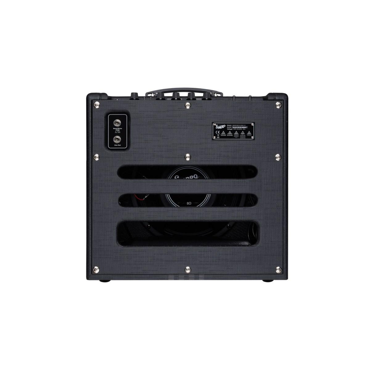 Supro 1820rbb delta king 10 black & black