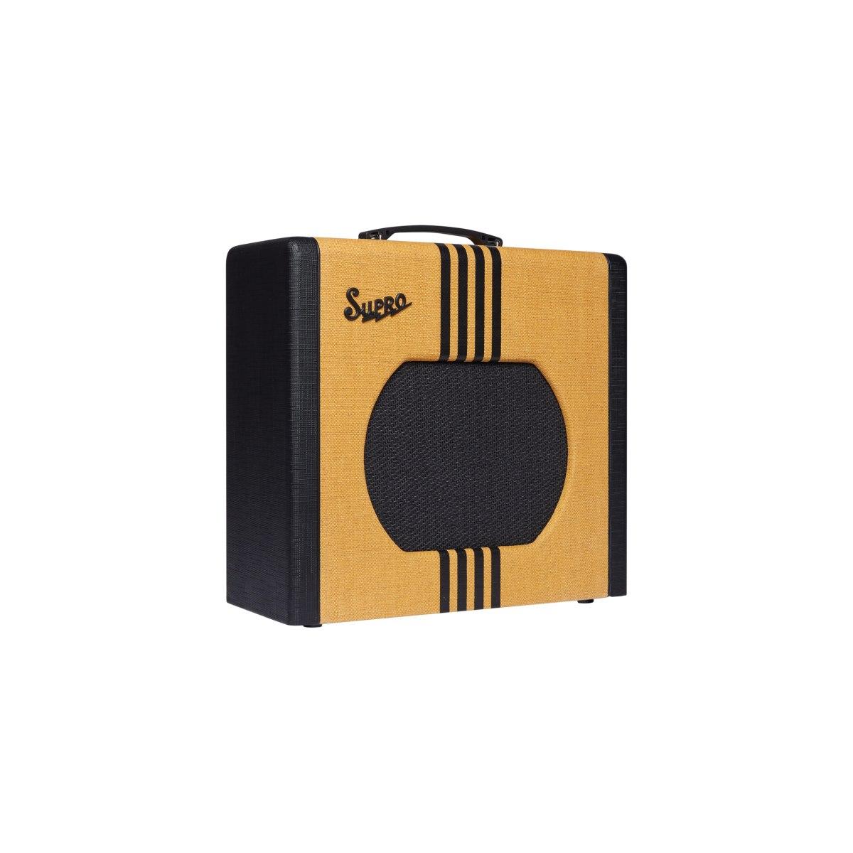 Supro delta king 12 tweed & black amplificatore combo per chitarra elettrica