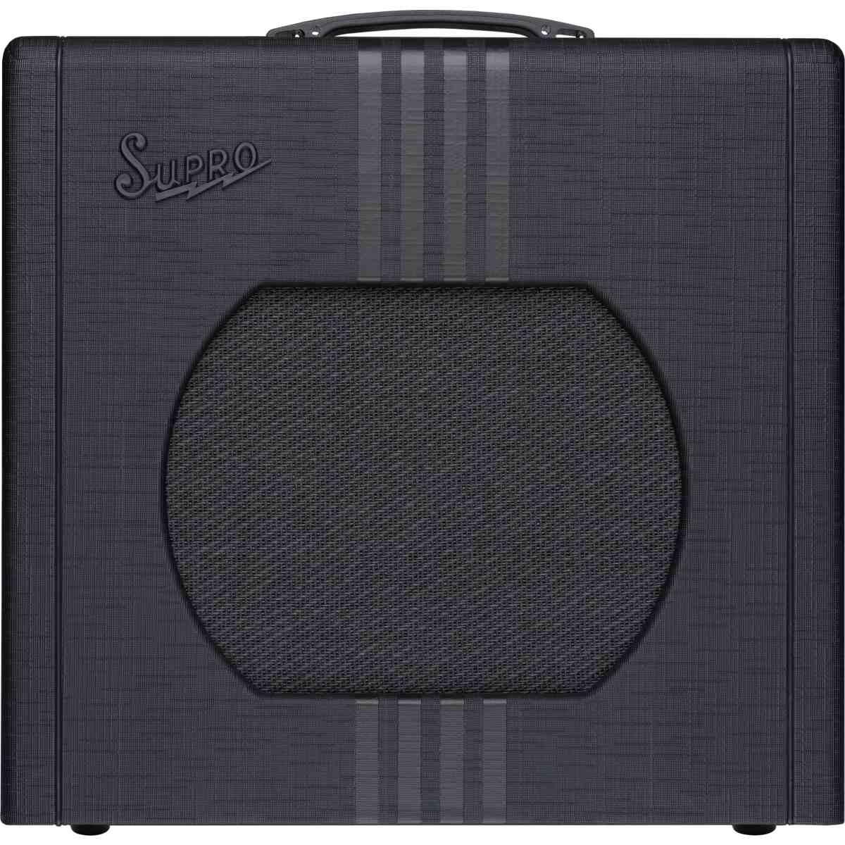 Supro delta king 12 black & black amplificatore combo per chitarra elettrica