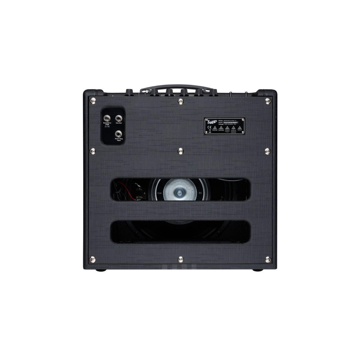 Supro delta king 12 black & black amplificatore combo per chitarra elettrica