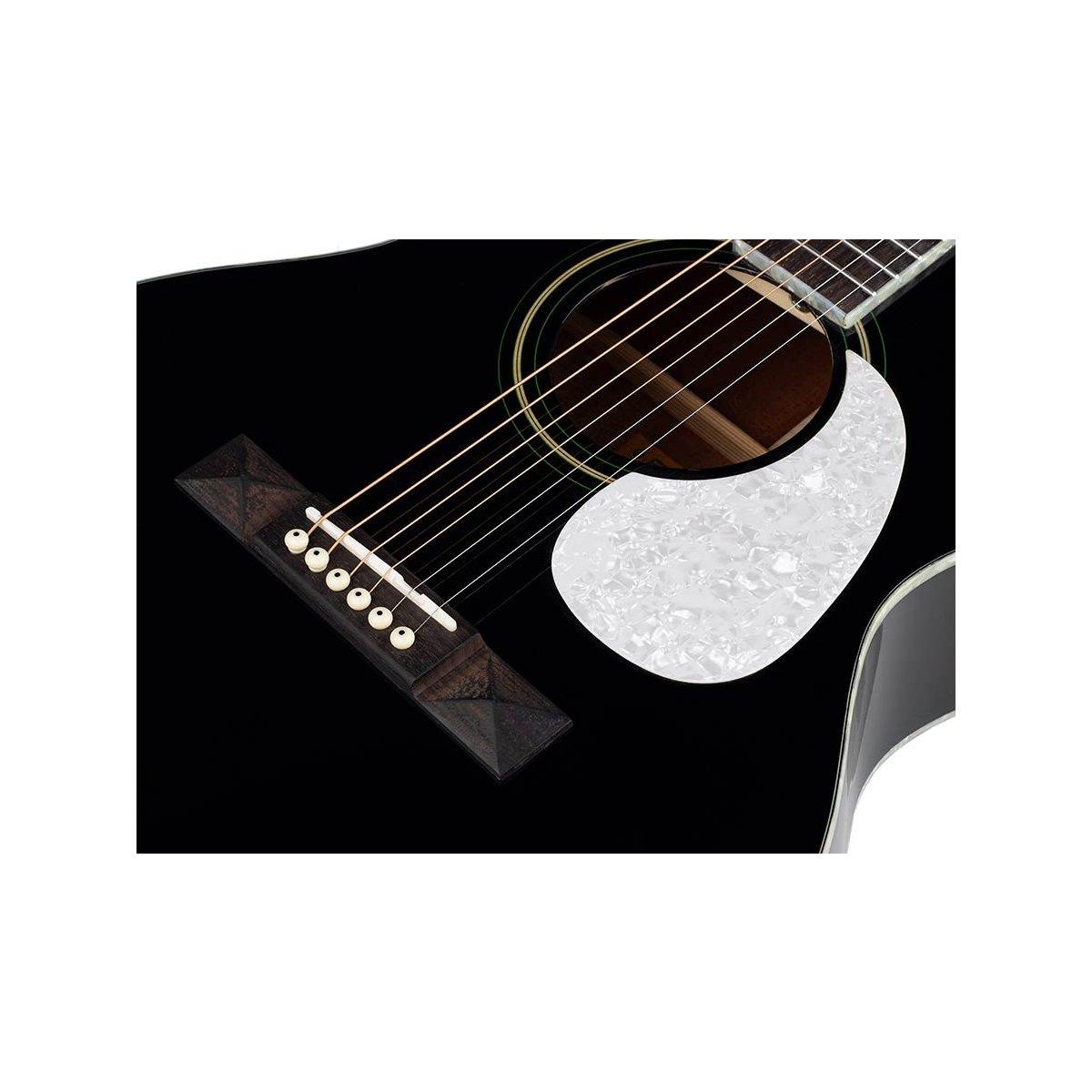 Richwood hsa55bk black auditorium chitarra acustica