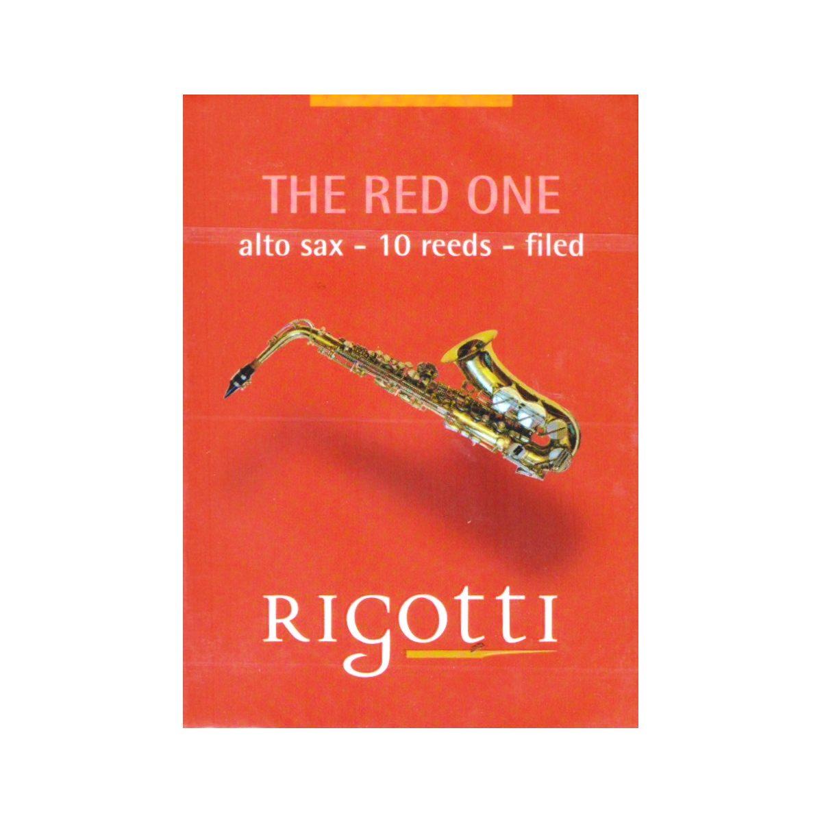 Rigotti the red one 10 ance per sax alto n° 2 1/2 medium
