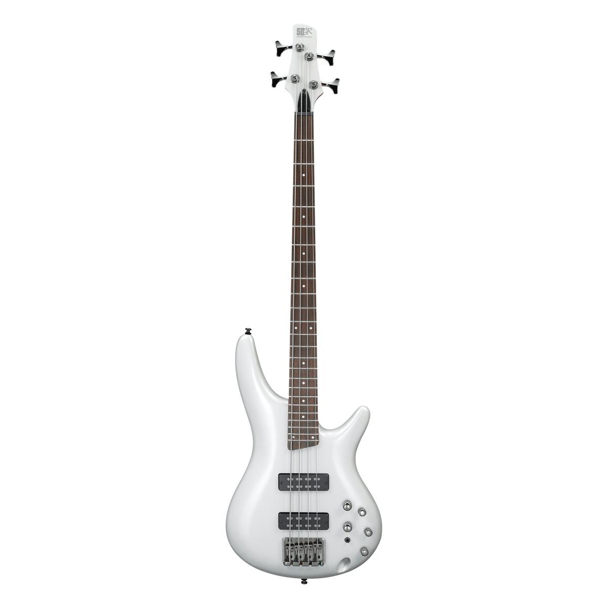 Ibanez sr300e pw pearl white basso elettrico 4 corde