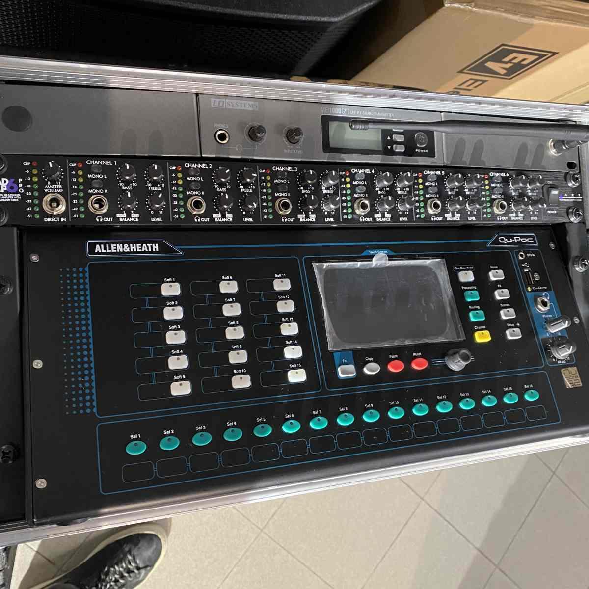 ALLEN & hEATH QU-PAC MIXER DIGITALE - USATO GARNATITO
