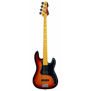 Markbass gv4 gloxy 3 tone sunburst cr mp basso elettrico 4 corde
