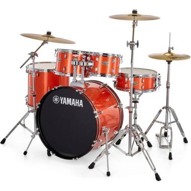 YAMAHA RYDEEN STANDARD 22" ORANGE GLITTER BATTERIA ACUSTICA COMPLETA
