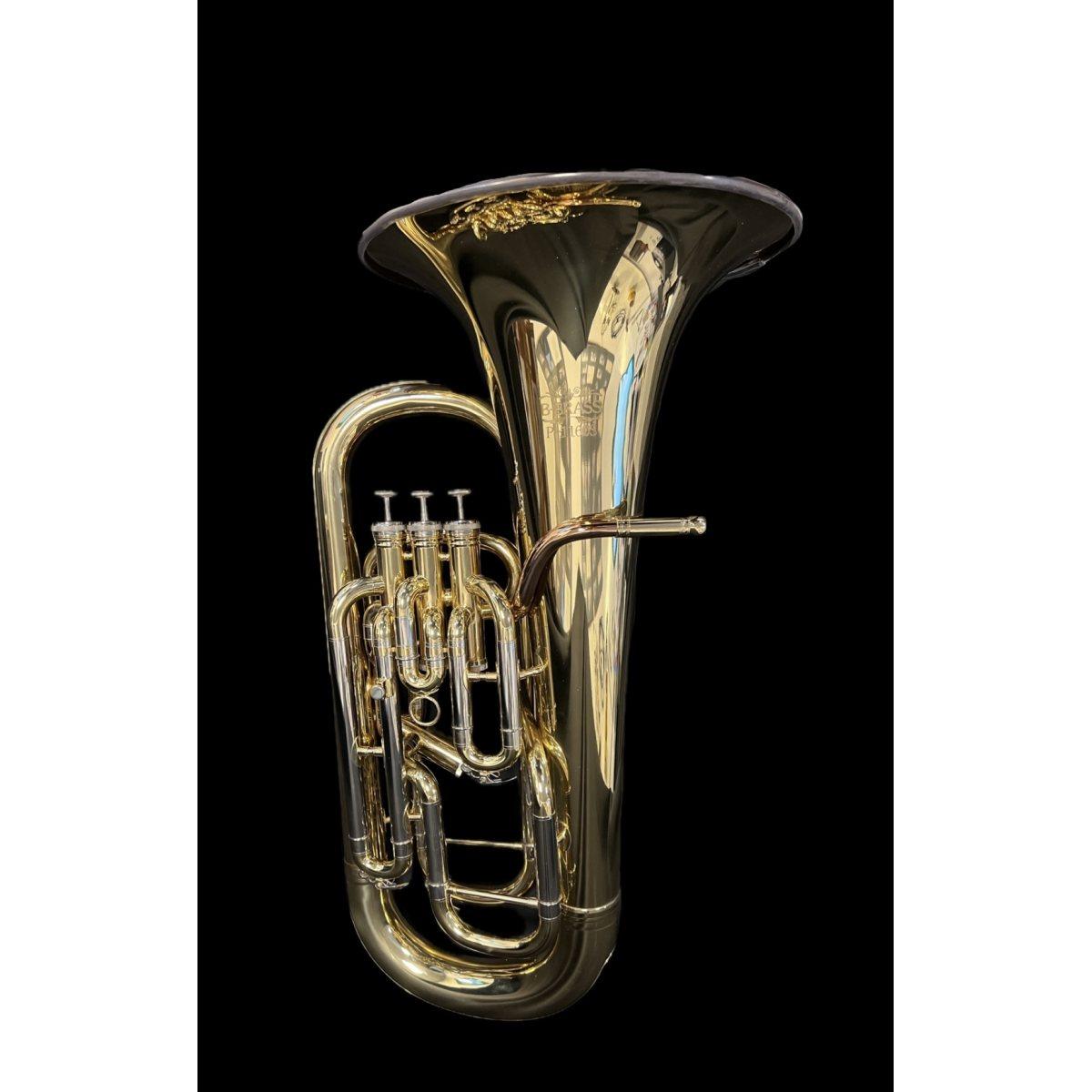 Bbrass p-1160l eufonio sib 3+1 gold brass