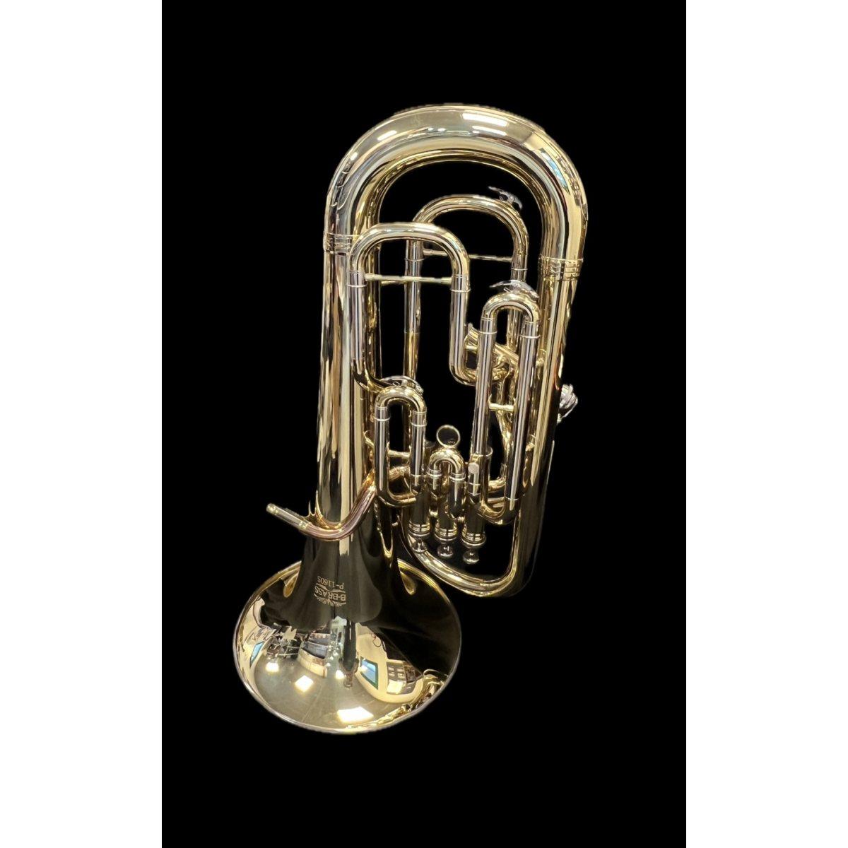Bbrass p-1160l eufonio sib 3+1 gold brass