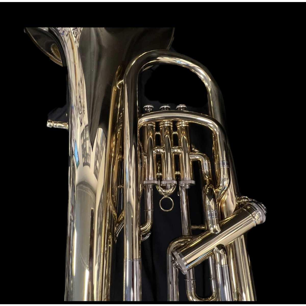 Bbrass p-1160l eufonio sib 3+1 gold brass