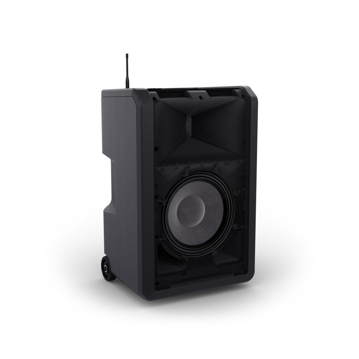 LD SYSTEMS ANNY 10 HHD B5 - Altoparlante PA Bluetooth da 10" con batteria ricaricabile, mixer e 1 radiomicrofono