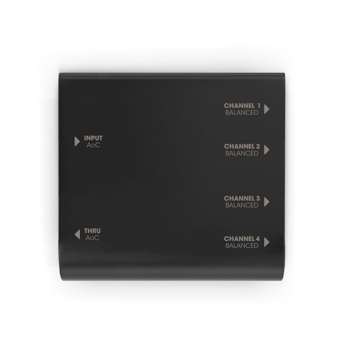 PALMER AoC Box XLRm - Cassa audio over Cat da etherCON a 4 XLR maschio