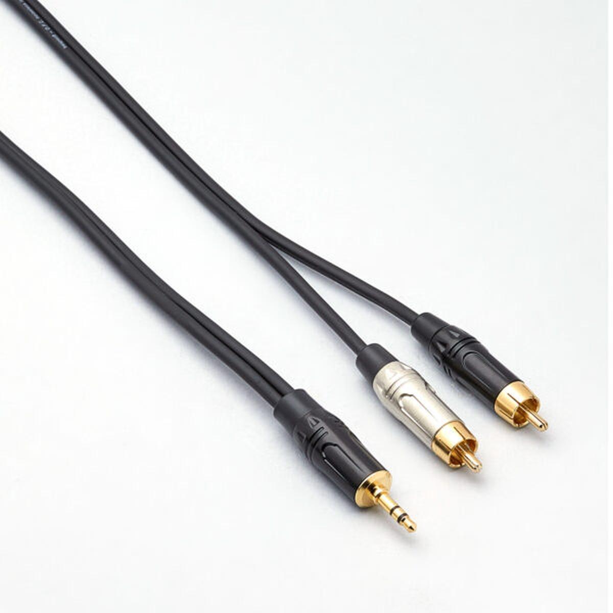 BESPECO RKYMSR300 CAVO DA MINI JACK M A DOPPIO RCA 3mt