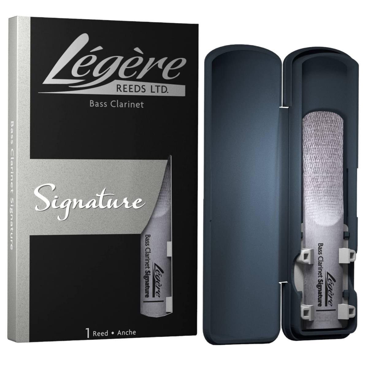 LEGERE SIGNATURE ANCIA PER CLARINETTO BASSO Bb N° 2