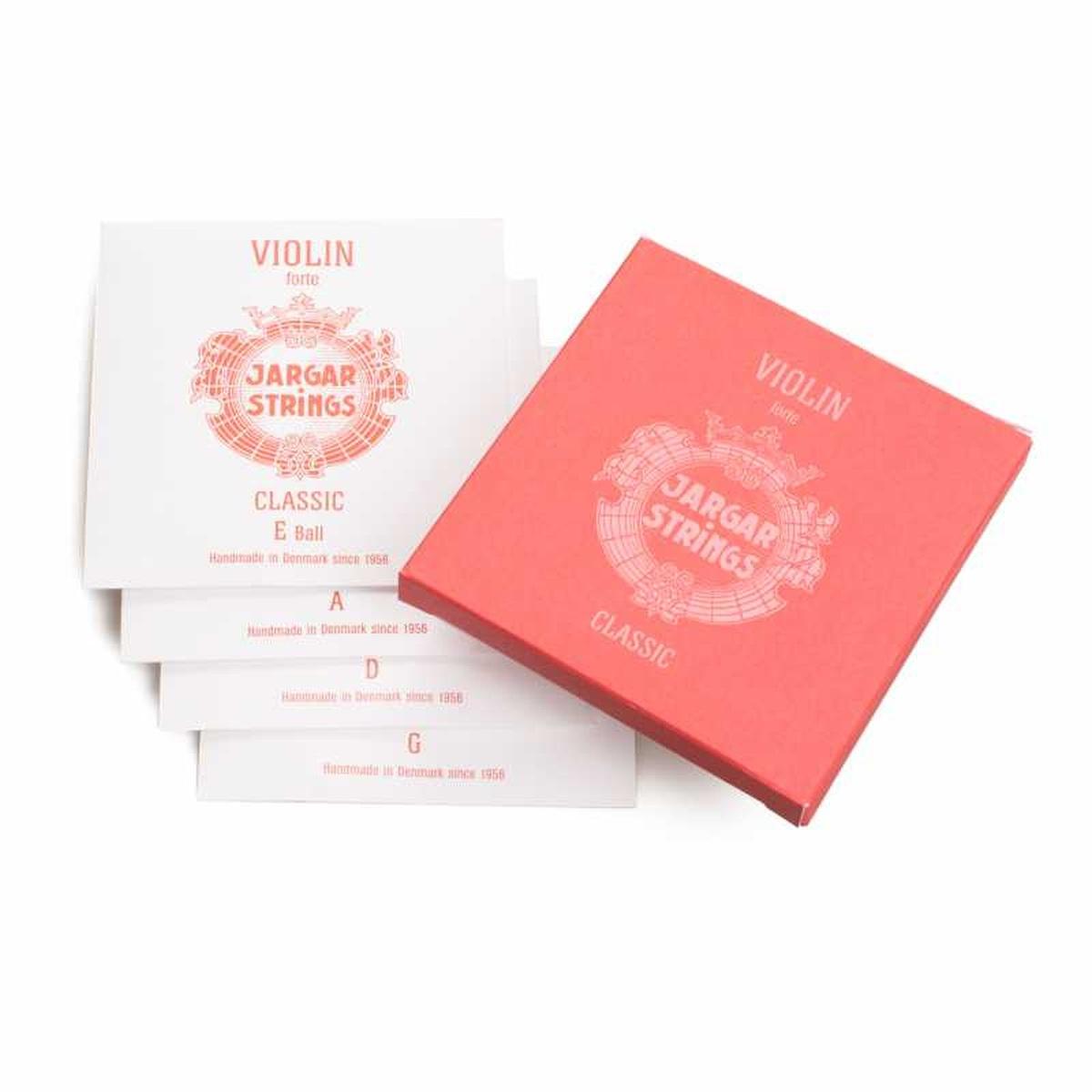 Jargar ja1040 set violino rosso tensione forte