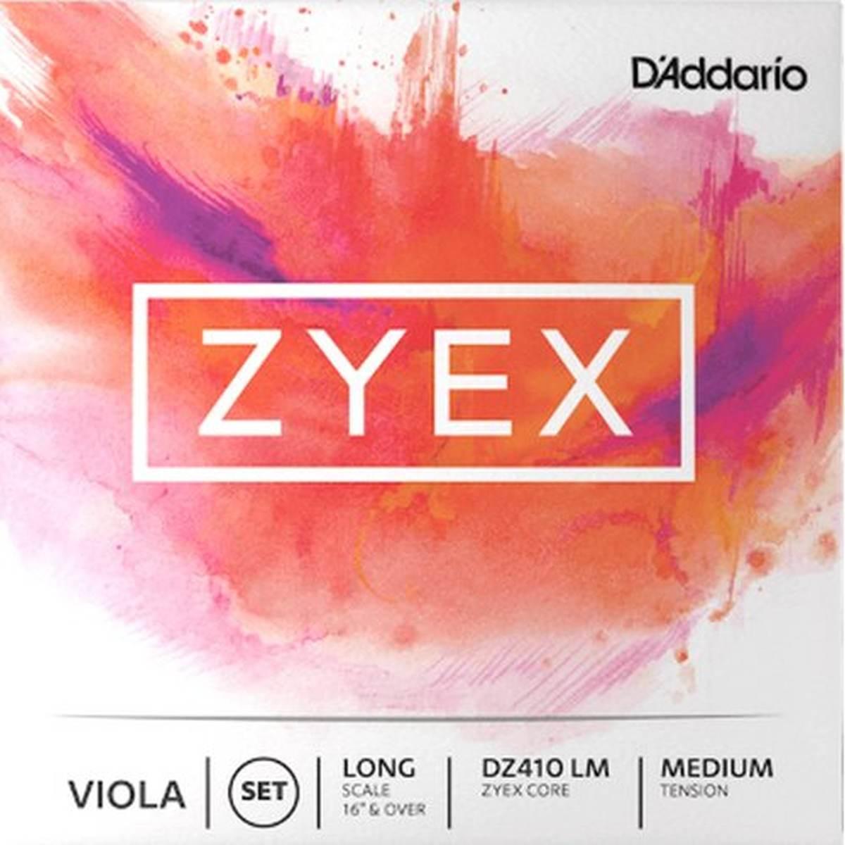 Zyex dz410 lh set corde per viola