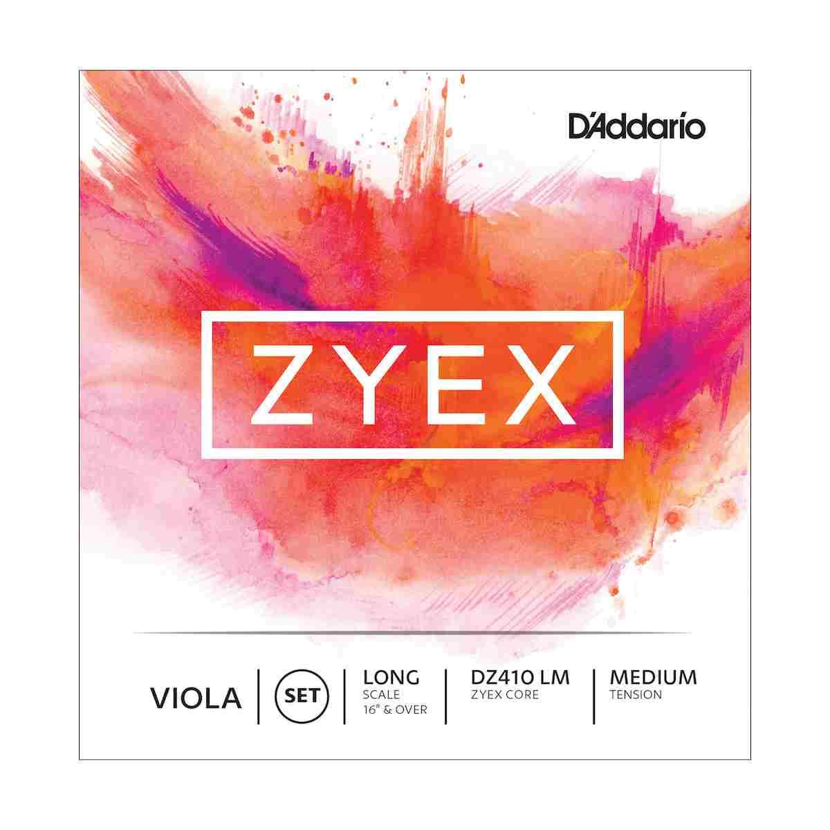 D'addario zyex dz411lh la viola heavey tension