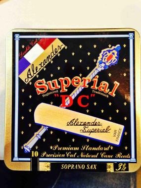 Superial alexander dc 10 ance sax soprano n.3 1/2